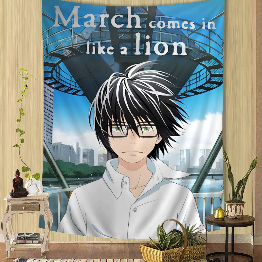 March Comes In Like A Lion Chart Tapestry Bohemian Wall Tapestries Mandala Wall Art Decor