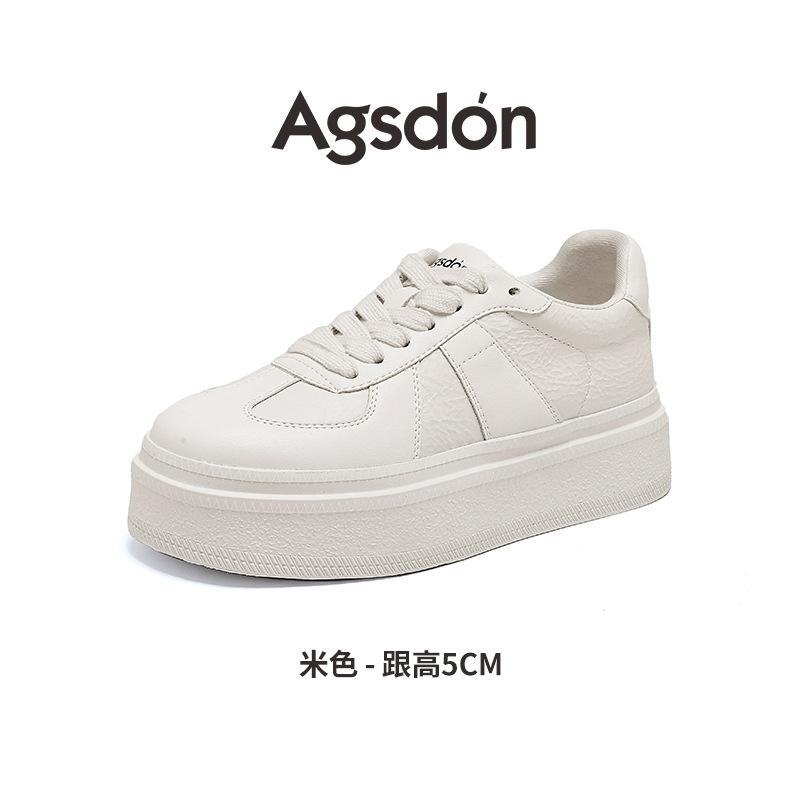 New summer casual platform white board shoes classic retro sneakers 35