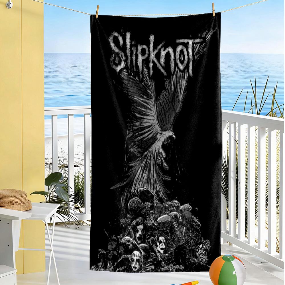 Slipknot weiches Strandtuch Tragbare Umkleide-Sichtschutzhülle Mode-Liebhaber Perfektes Geschenk für Valentinstag Hochzeit Geburtstag