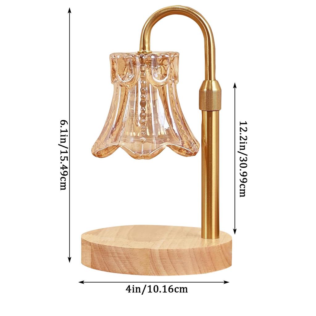 Candle Warmer Lamp,Electric Candle Warmer With Timer & Dimmer,Mom Christmas Birthday Gifts For Women, House Warming Gifts New Home Bedroom Decor