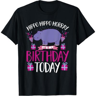 Nilpferd Geschenke & Nilpferd Tierbekleidung Unisex-Kinder Geburtstag Nilpferd T-Shirt