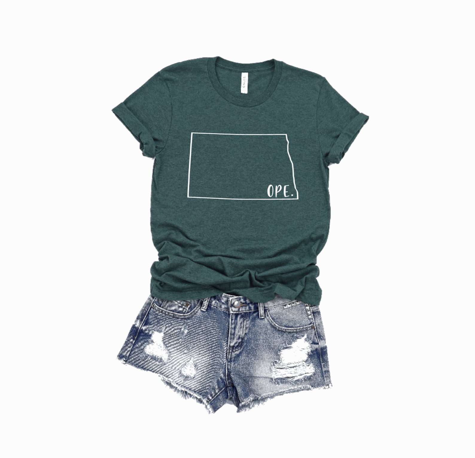 Ope North Dakota Unisex Graphic Tee M