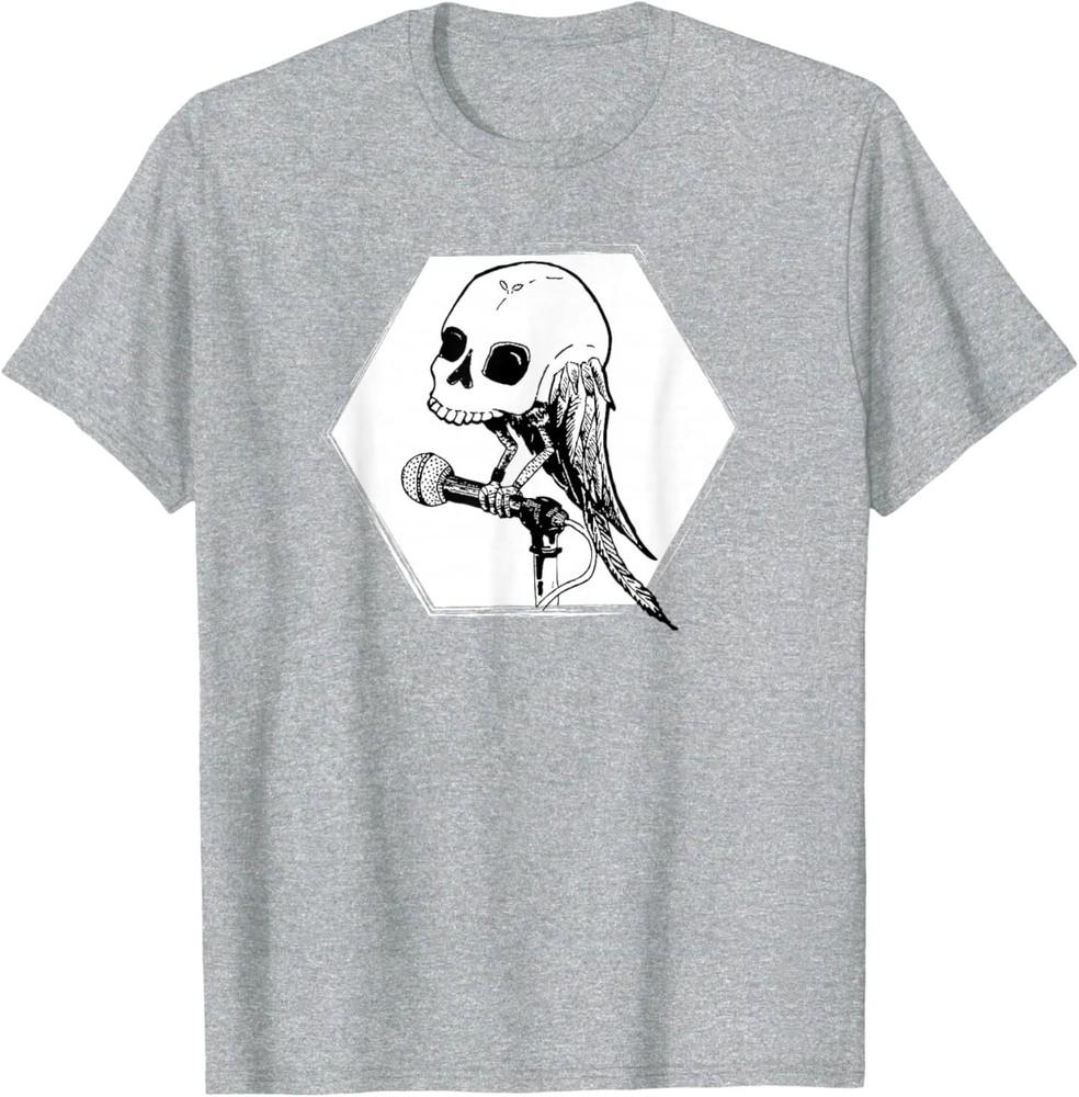 

Skull Bird on The Mic TShirt Unisex T-Shirt M