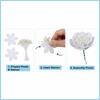900pcs Double Heads Artificial Pistil Cream White Floral Stamens Flower Stamens  DIY Crafts