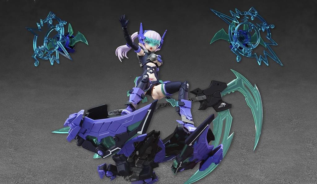 Nuke Matrix Bat Girl Sonic Blast MARIA STRAUSS Armored Girl Assembly Type Plastic Model [ToyBase] 1/12 B.A.T. Attacker