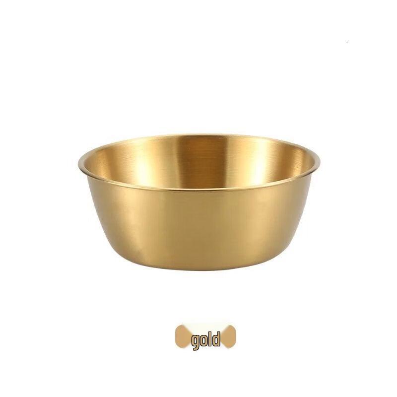 ZISIZ 304 Stainless Steel Serving Bowl with Handle