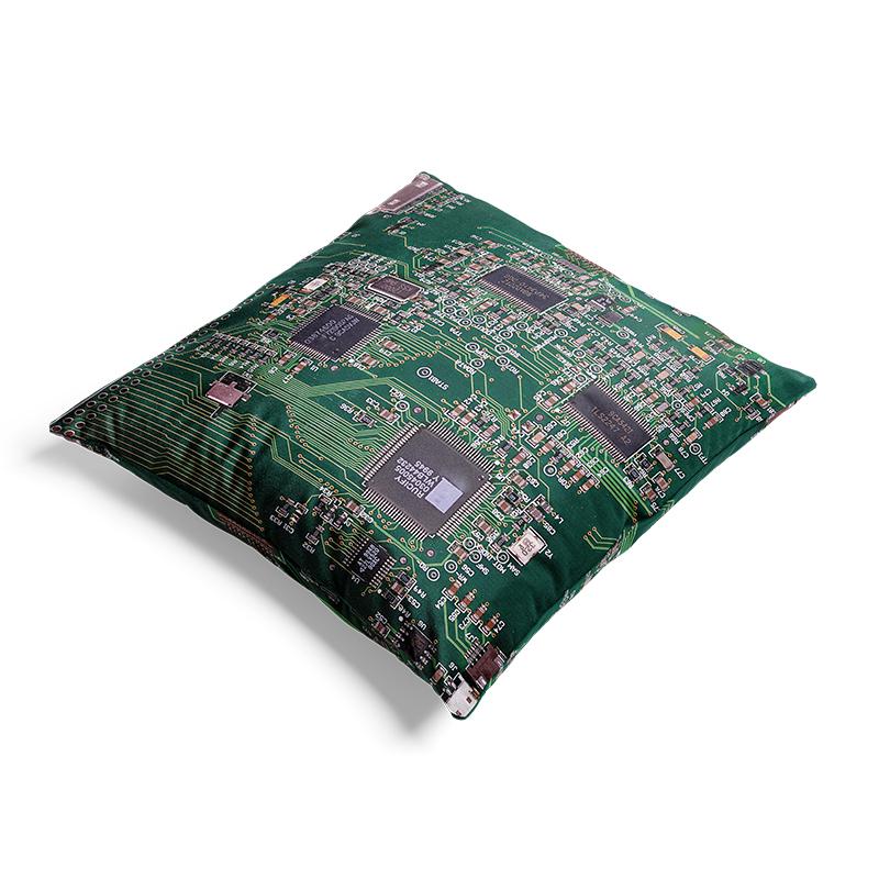 Aertemisi 18'' x 18'' Circuit Board Square Throw Pillow Cushion Covers Cases Pillowcases 45cm x 45cm