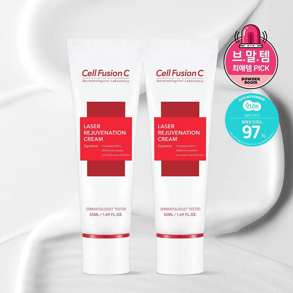 Cell Fusion C Laser Rejuvenation Cream 50ml (2-pack, 100ml total)