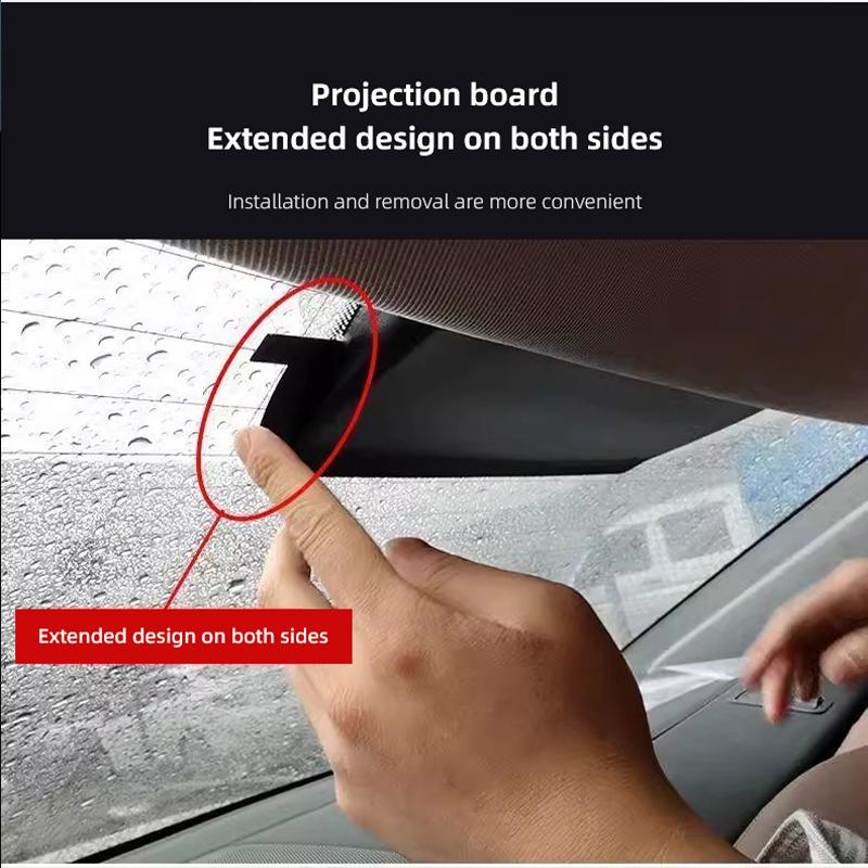Car High Mounted Brake Light AMG Projection Board Modification Sticker For Mercedes Benz AMG W223 W213 W206 W464 W247 W167 W166 ZU9