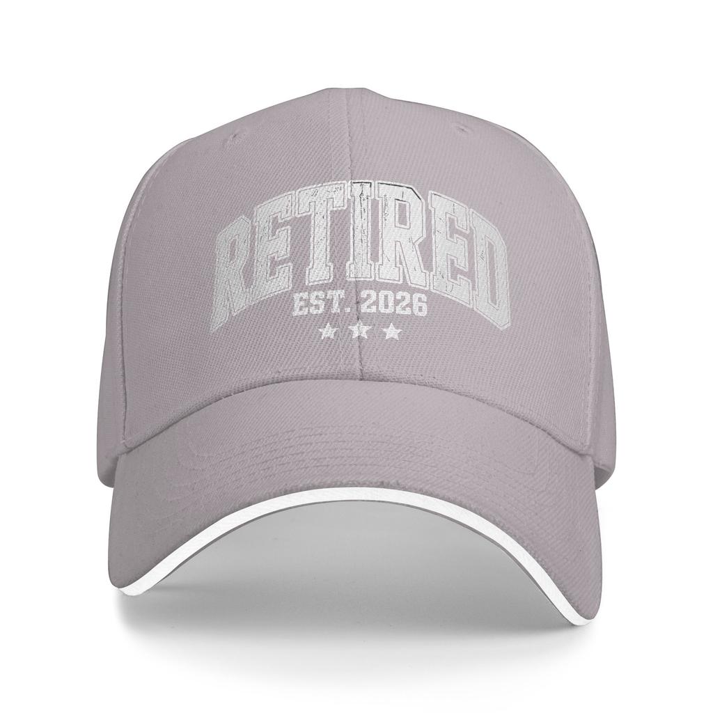 Retired Est Baseball Cap Unisex Men Design Hip Hop Hats Summer Casual Tennis Skate Baseball Caps