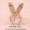 Lovely Big Rabbit Ear Plush Headband, Soft Furry Hair Hoop for Girls, Cute Cartoon Style for Daily & Party Use