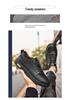 Men's Genuine Leather Slip-On Casual White Board Shoes, Size 45, Trendy No-Tie Design for Spring and Autumn
