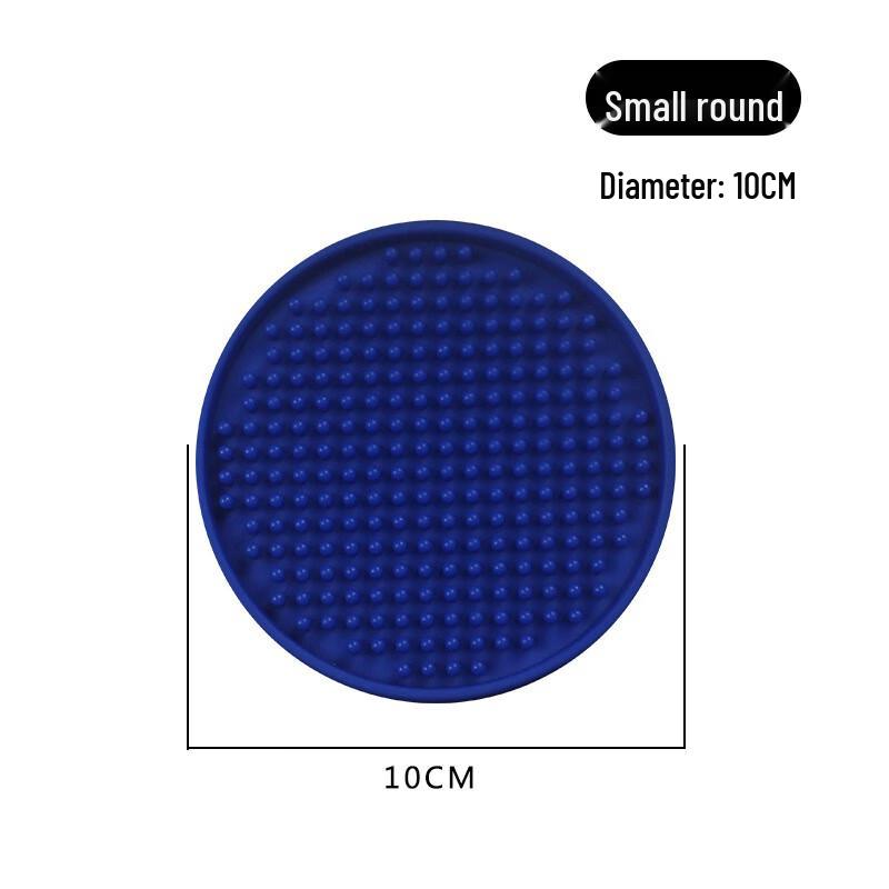 Rundes Silikon-Untersetzer-Set