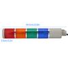 Stack Lamp Red Green Yellow Blue Flash Warning Industrial Signal Light Indicator 110V