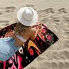 H-Helluva Boss Blitzo Cartoon Beach Towel Colorful Bath Towels For Girl Microfiber Quick Dry Custom Sand Free Beach Yoga Pool