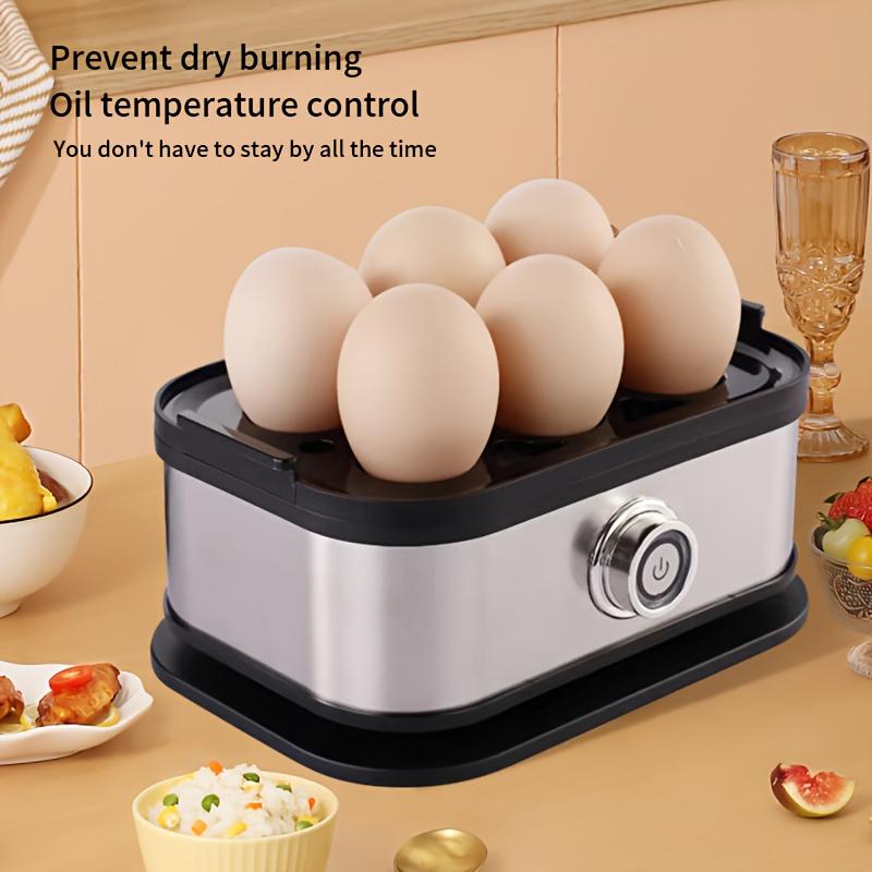 Mini Eierkocher, Einlagiger transparenter Deckel, Eierdampfer mit großer Kapazität, Kleine Küchengeräte für zu Hause