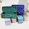 Bangle Box Bracelet Necklace Jewelry Display Tray Case Dustproof Portable