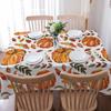 Fall Thanksgiving Pumpkins Rectangle Waterproof Tablecloth Table Decor Reusable Kitchen Dining Tablecloth Holiday Party Decor