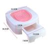 Upgraded Reusable Detachable Cat Toilet Training Litter Box System