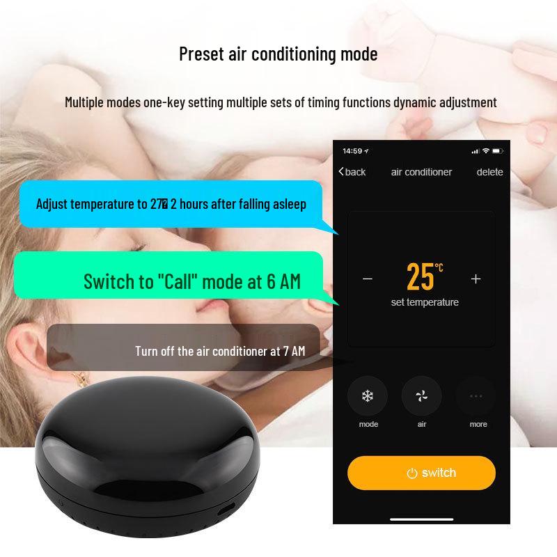 Smart Home WiFi Infrared Remote Controller with Alexa Voice Control