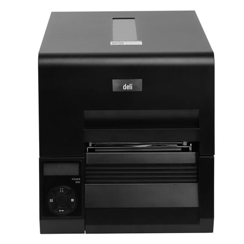 Deli DL-230T Industrial Thermal Transfer Barcode Label Printer CN Plug (adapter Included)