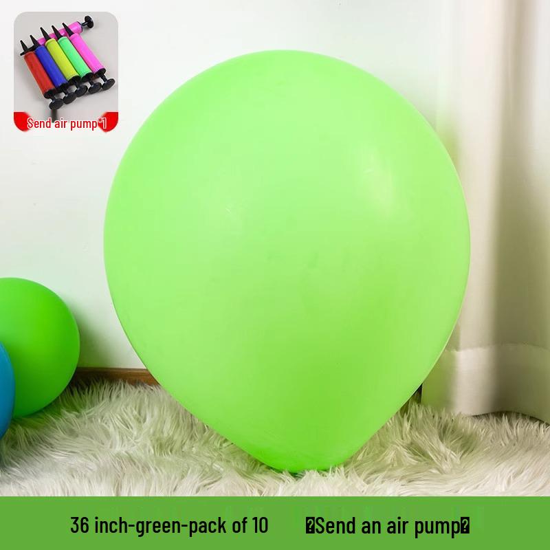 18/36-Inch Thickened Latex Balloon: Explosion-Proof Outdoor Toy for Kids
