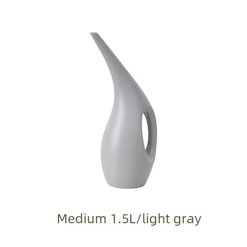 Ciemnozielona konewka z długą wylewką i butelką ze spryskiwaczem, duża pojemność do roślin ogrodowych i domowych