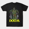 Asian Size Cotton Unisex Tshirt Print T-shirt Dr Doom T-shirt No-Cut Print Regular Fit