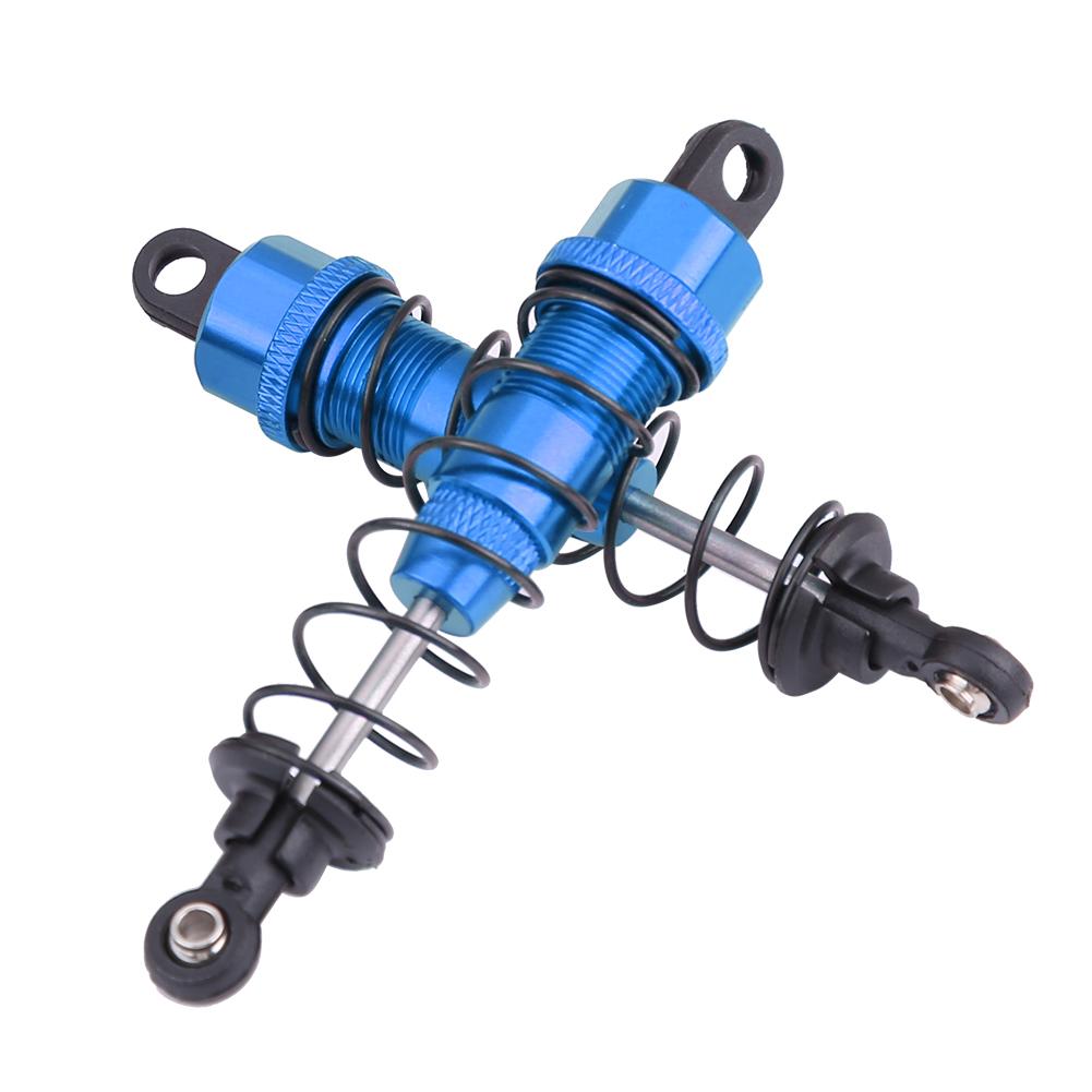 4pcs RC Car 90-108mm Aluminium for FS 53633 51805 51806 1:10 Truck (Black)