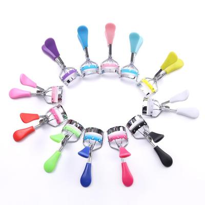 Portable Stainless Steel Eyelash Curler with Comb and Wide-Angle Curling Tool