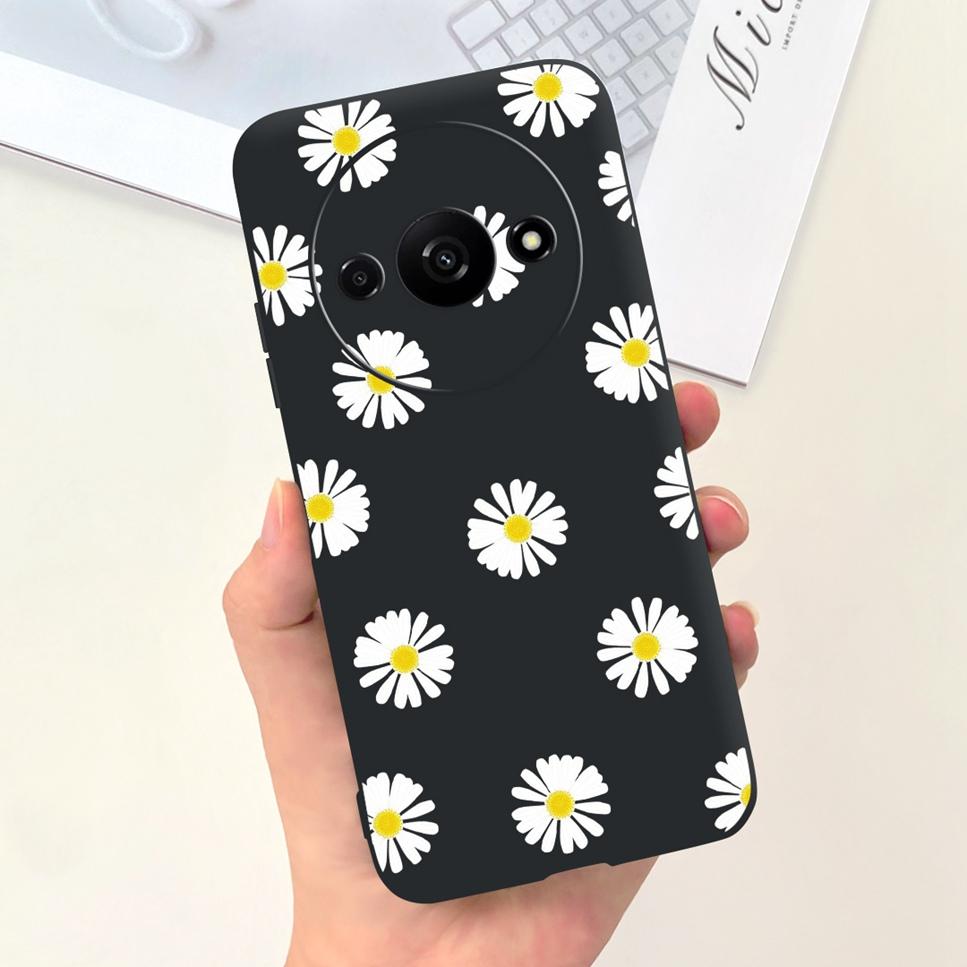 Fashion Design For Xiaomi Redmi A3 4G Case  Butterfly Cute Cat Soft Silicone Back Cover For Redmi A3 A 3 6.71" Bumper Phone Case