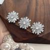 5pc/lot DIY Crystal Buttons Cubic Zirconia Button for Women's Coat Shirt Knit Sweater Buttons