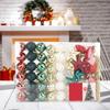 53 Pieces Christmas Ball Ornament Tree Hanging Charm Pendant for Festival