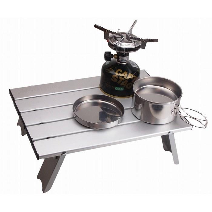 Captain Stag Aluminum Roll Table (Compact) M-3713 Multi (W400 x D290 x H120mm)