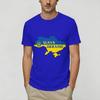Ukraine Ukrainian Flag Tshirt Summer Hipster Tshirts Couple Cotton Comfortable Tees Shortsleeved Street Style Tshirt