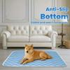 New Dog Cooling Mat Summer Washable Portable Pet Coolings Pad for Dogs Cat Ice Silk Blanket Sofa Breathable Sleeping Mat