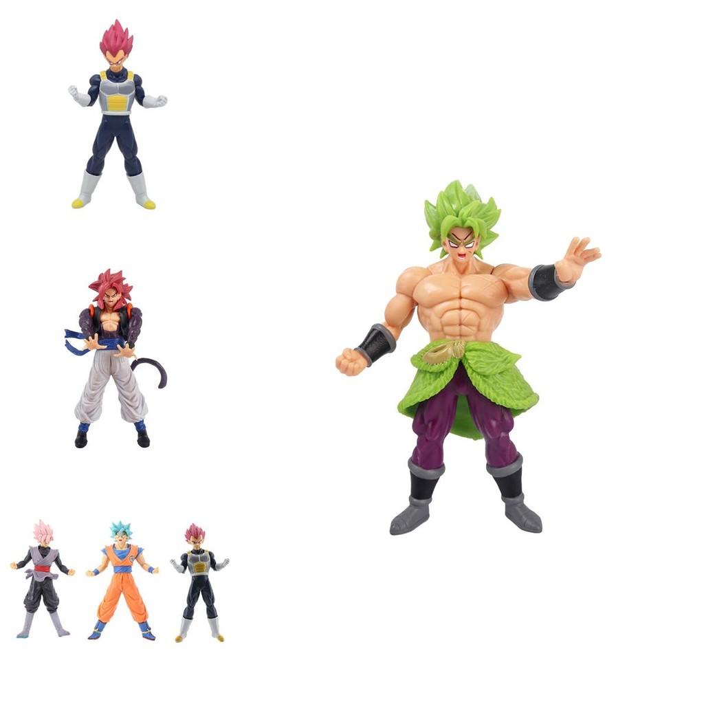 Dragon Ball Handheld Figures 18cm Pvc Material Cartoon Anime Style