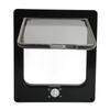 Pet Door Wearproof Automatic Window Closure Function Cat Interior Door for All Standard Interior Doors Black XL