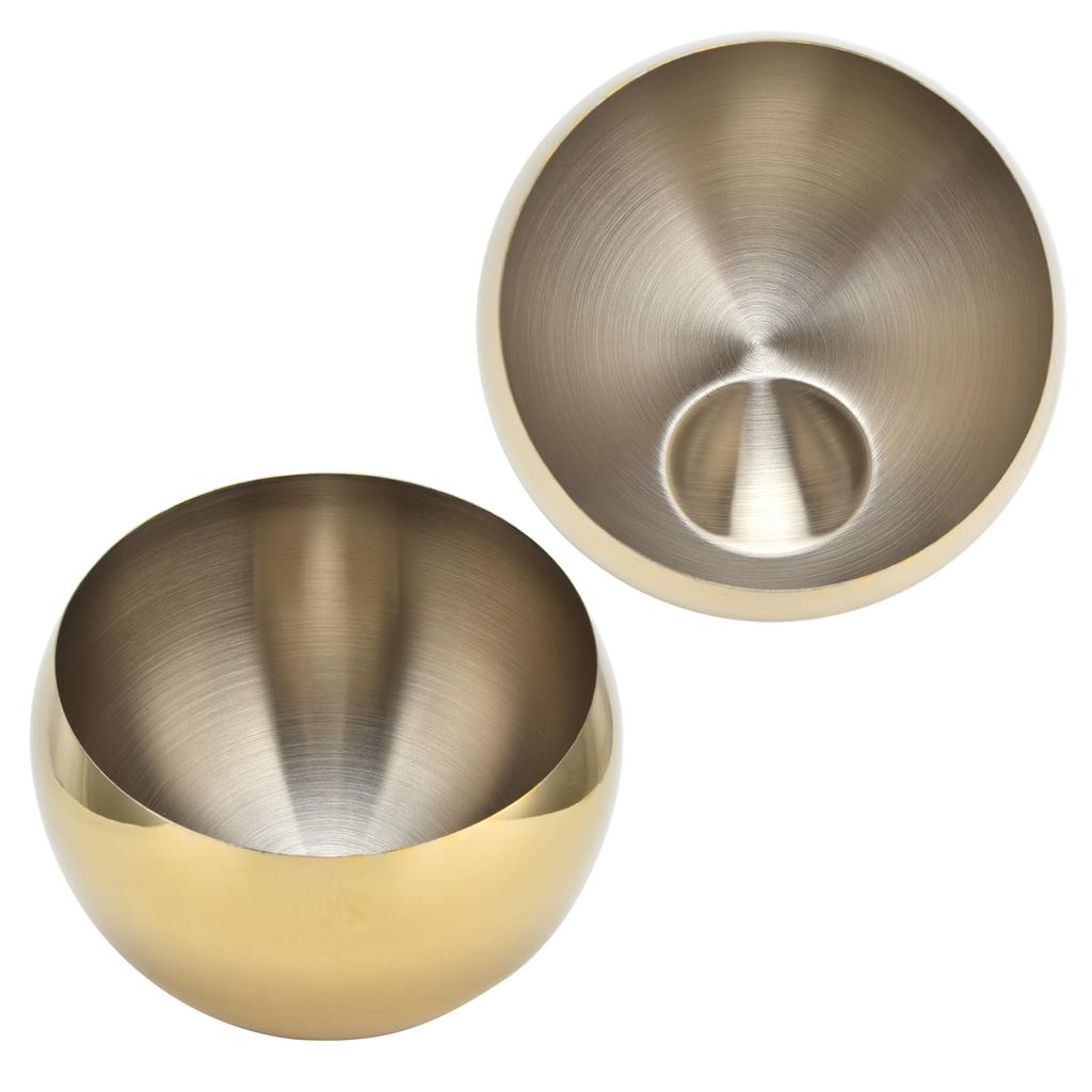 Zuckerdose aus Edelstahl Schräge Gewürzdose Polierte Gebürstete Schale zum Servieren von Zucker Pfeffer Salz Gewürzen