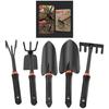 Multifunction Gardening Shovel Kit Weather Resistant Carbon Steel Perfect For Outdoor Yard Maintenance Work