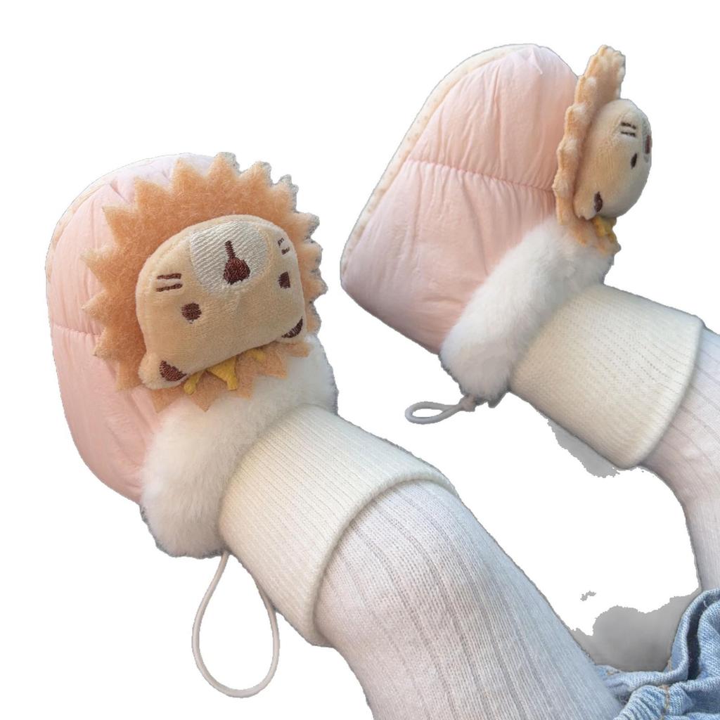 Velvet-Lined Baby Shoes for 0-1 Year Olds: Soft Sole, Anti-Drop Design for Boys and Girls In Fall and Winter.