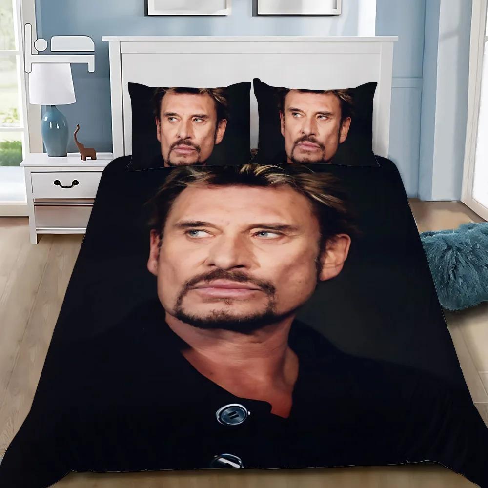 Comforter Rock Star Duvet Bedding Set Boy J-Johnny H-Hallyday Girl Bedroom Decoration Children Gift Single Double Large Size
