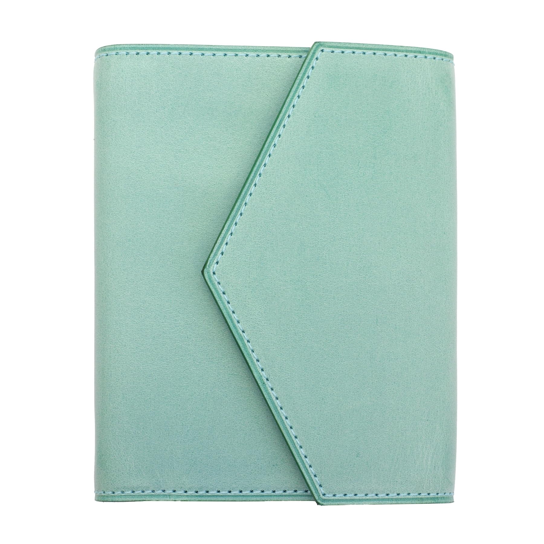 

Lettera Tempesty Sibylla Leather Mini 5 13mm Gold Ring System Organizer [Turquoise]