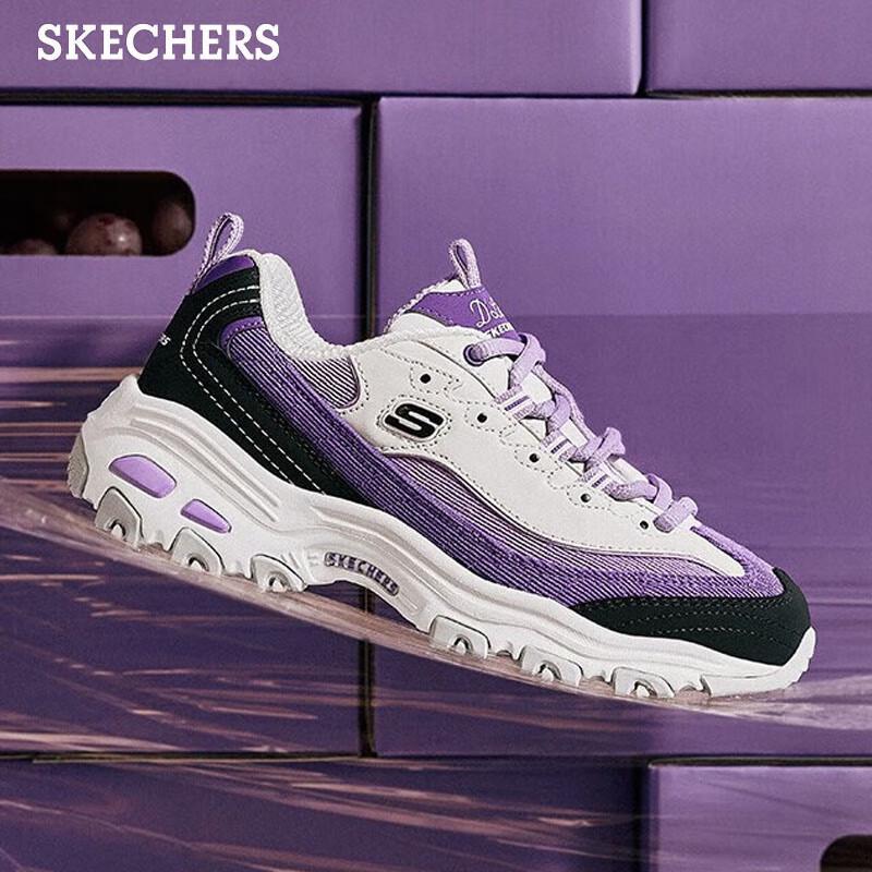 Skechers Women s 149906-PRLV Fashion Sneakers 5