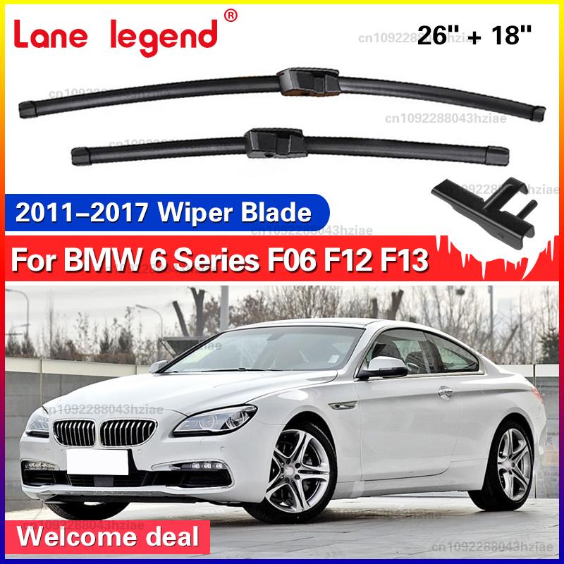 For BMW 6 Series 640i 650i M6 640d F12 F13 F06 2011 2012 2013 2014 2015 2016 2017 Windscreen Wiper Blades Front Window Wiper BMW 6 Series