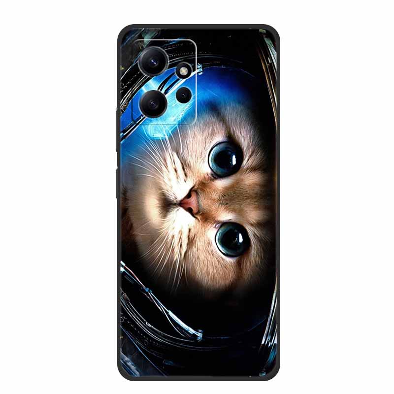 Für Xiaomi Redmi Note 12 4G Hülle Tiere Weiches Silikon TPU Handyhüllen Rückseite für Redmi Note12 4G Mode 23021RAA2Y Fundas