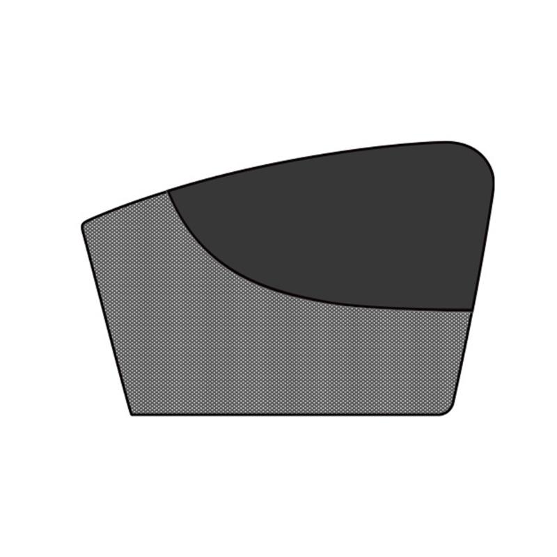 Strong Mesh Car Window Screen with Strong Magnets Breathable Car Side Window Shade Mesh Car Curtain for Automotives