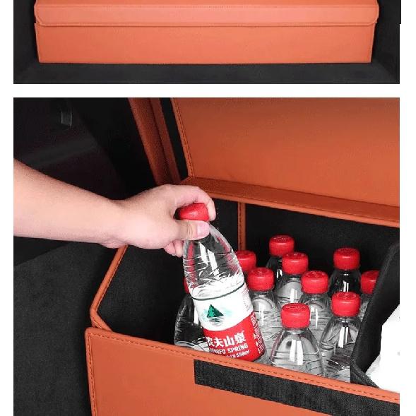 Organizador Dobrável para Porta-Malas de Carro para LiXiang ONE L6 L7 L8 L9 MEGA - Acessórios para Carro Caixa de Armazenamento Interna para Porta-Malas, Organizador de Gadgets para Carro