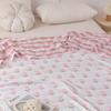 Double-faced Jacquard Gauze Towel Blanket Air Conditioned Room Sweat Absorbing Quick Drying Thin Quilt Double Bed Sheets Soft Breathable Blanket