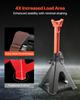 Jack Stands, 6 Ton (13,000 lbs) Capacity, 370-580 mm Adjustable Height, Heavy Duty Steel Jack Auto Stands with Double Locking, for Lifting RV, Small